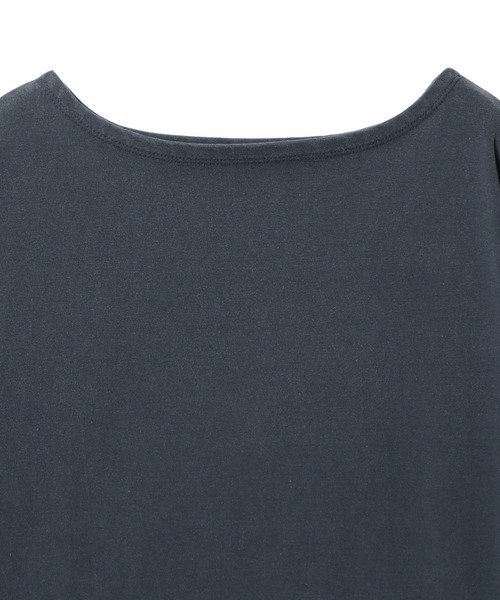 ESTNATION（エストネーション）の「aftersunshine / ボートネック ロングスリーブカットソー（Tシャツ/カットソー・メンズ・ネイビー/ホワイト・LARGE/MEDIUM）」の13枚目の写真