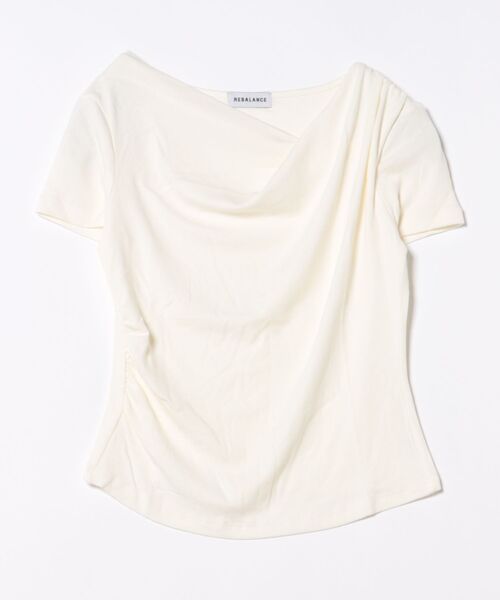 REBALANCE(リバランス)の「ドレープオフショルTシャツ(Tシャツ/カットソー・レディース・A/B/D/C・MEDIUM/SMALL)」の16枚目の写真