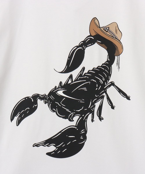 NIKE ACG（ナイキエィシージー）の「NIKE AS M ACG TEE OC SCORPION / ナイキ ACG OC スコーピオン S/S Tシャツ 【SP】（Tシャツ/カットソー・メンズ・オレンジ/ホワイト・S/M/L/XL/XXL）」の12枚目の写真