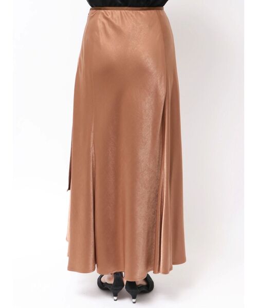 LAGUNAMOON（ラグナムーン）の「クロスレイヤードナロースカート（スカート・レディース・ブラウン/ミント/ベージュ/アイボリー・SMALL/MEDIUM）」の12枚目の写真