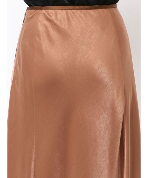 LAGUNAMOON（ラグナムーン）の「クロスレイヤードナロースカート（スカート・レディース・ブラウン/ミント/ベージュ/アイボリー・SMALL/MEDIUM）」の13枚目の写真