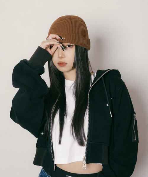 Subciety(サブサエティ)の「Full zip hoodie【WOMEN】(ベスト・レディース・グリーン/グレー/ブラック・FREE)」の17枚目の写真