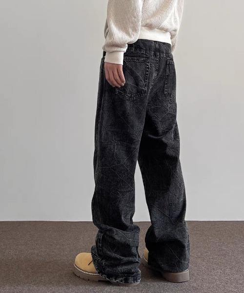 ROOPTOKYO(ループトウキョウ)の「ヴィンテージ加工デニムパンツ(デニムパンツ・メンズ・ブラック・L/M/S)」の10枚目の写真