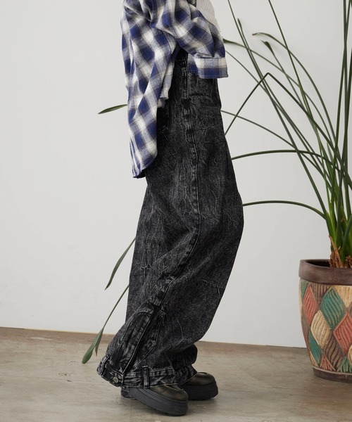 ROOPTOKYO(ループトウキョウ)の「ヴィンテージ加工デニムパンツ(デニムパンツ・メンズ・ブラック・L/M/S)」の11枚目の写真