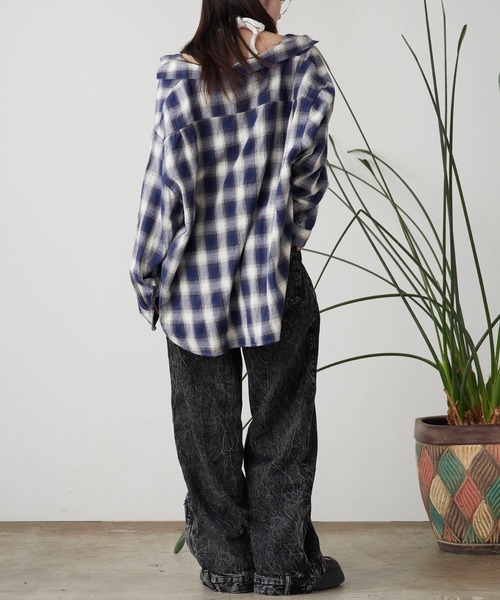 ROOPTOKYO(ループトウキョウ)の「ヴィンテージ加工デニムパンツ(デニムパンツ・メンズ・ブラック・L/M/S)」の13枚目の写真