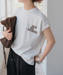 Spick & Span（スピックアンドスパン）の「upper hights/アッパーハイツ 別注BIG NO SLEEVE（Tシャツ/カットソー）」