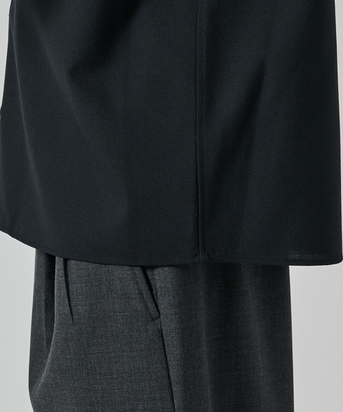 markaware（マーカウェア）の「【MARKAWARE/marka】別注 OPEN COLLAR S/S SHIRT（シャツ/ブラウス・メンズ・ダークグレー/ブラック・1/2）」の19枚目の写真