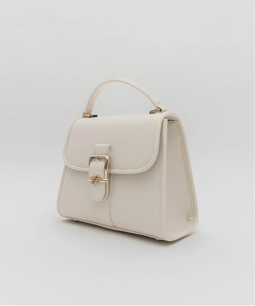 RANDA（ランダ）の「2WAYモノグラムデザインハンドバッグ（ハンドバッグ・レディース・アイボリー/ブラック/グレイッシュベージュ・FREE）」の16枚目の写真