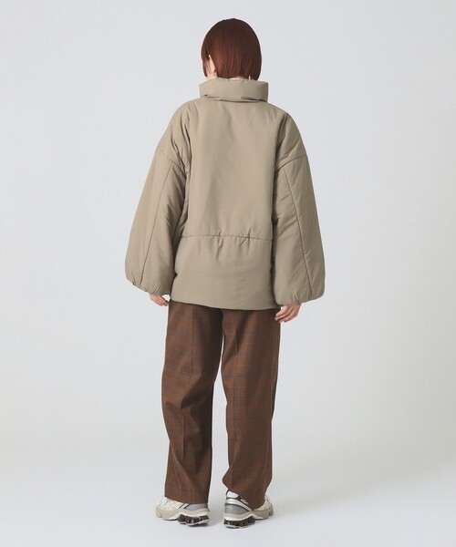 Ray BEAMS（レイビームス）の「【WEB限定】ORCIVAL / インサレーション ブルゾン（ブルゾン・レディース・ベージュ/ネイビー・1）」の5枚目の写真