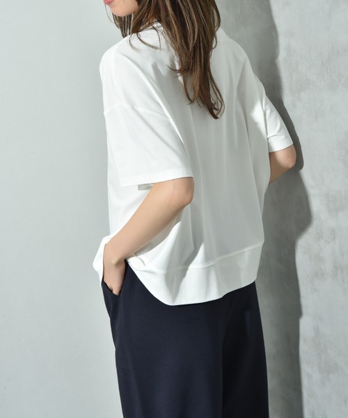 INTERPLANET(インタープラネット)の「アートロゴTシャツ(Tシャツ/カットソー・レディース・オフホワイト/ブラック・FREE)」の8枚目の写真