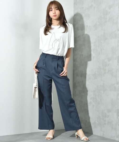 INTERPLANET(インタープラネット)の「アートロゴTシャツ(Tシャツ/カットソー・レディース・オフホワイト/ブラック・FREE)」の14枚目の写真