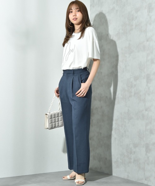 INTERPLANET(インタープラネット)の「アートロゴTシャツ(Tシャツ/カットソー・レディース・オフホワイト/ブラック・FREE)」の15枚目の写真