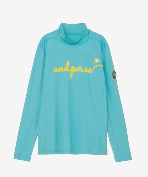 セール】マシュマロジャージー長袖モックネックシャツ（レディース