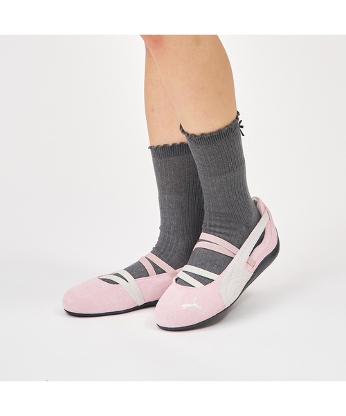 PUMA(プーマ)の「PUMA プーマ W SPEEDCAT BALLET SD 401287 01WHISP OF PINK(スニーカー・レディース・ピンク・23.0cm/23.5cm/24.0cm/24.5cm/25.0cm/25.5cm/22.5cm)」の2枚目の写真