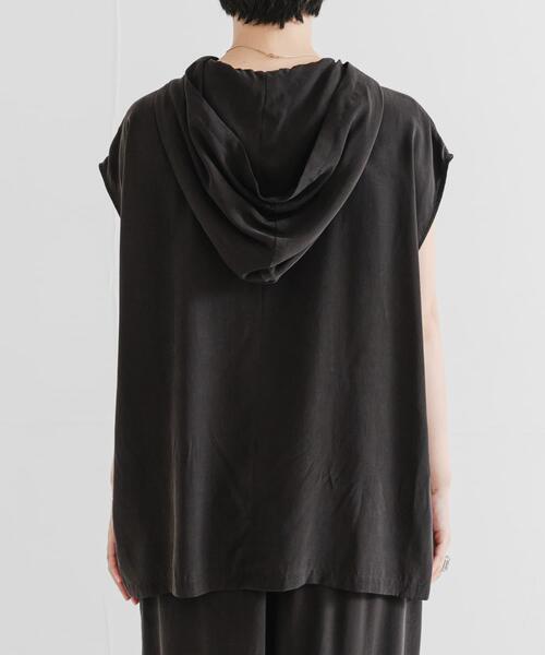 URBAN RESEARCH（アーバンリサーチ）の「キュプラレーヨンフーディトップス（Tシャツ/カットソー・レディース・ブラウン/ベージュ・FREE）」の12枚目の写真