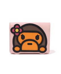 A BATHING APE(AxCVOGCv)BABY LISA LEATHER WALLET(z)