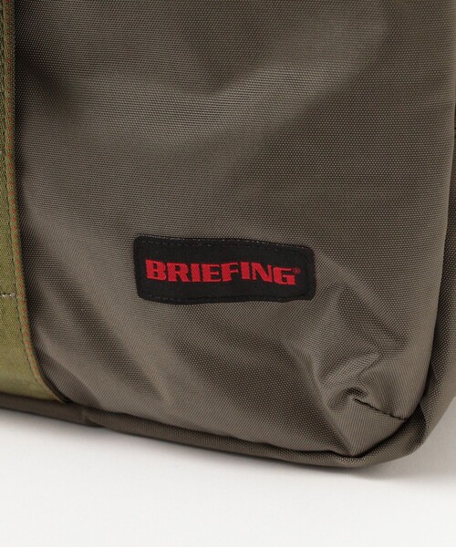 BRIEFING（ブリーフィング）の「【別注】BRIEFING / ミリタリー キット バッグ（ショルダーバッグ・レディース・オリーブ/ブラック・ONE SIZE）」の14枚目の写真