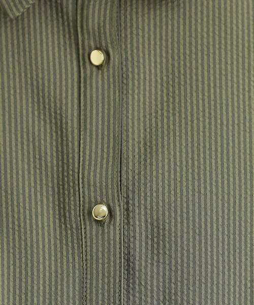 THE SHOP TK （ザ ショップ ティーケー ）の「サッカーワンピース【洗濯機OK/UVカット】（ワンピース・レディース・チャコール/ネイビー/カーキ・13/12）」の13枚目の写真