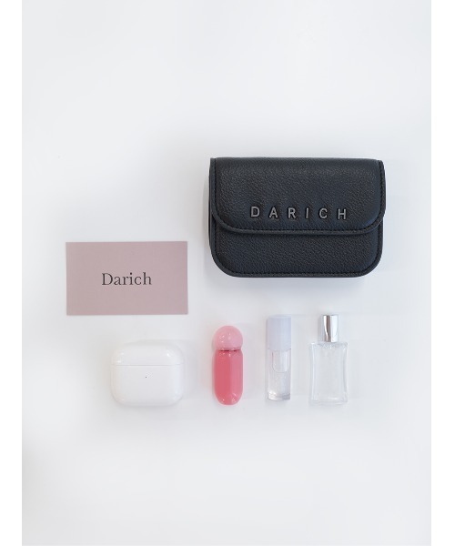 新品未使用　ヘンリーネックフードミニワンピース ダーリッチ Darich ヘンリーネックフードミニワンピース