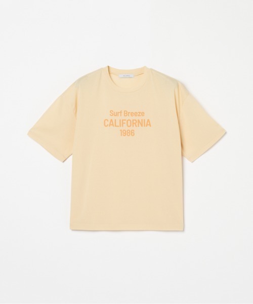 HELIOPOLE(エリオポール)の「CALIFORNIA LOGO TEE(Tシャツ/カットソー・レディース・ホワイト/イエロー/ネイビー・38)」の3枚目の写真