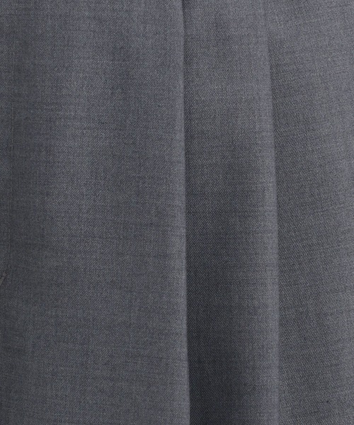 Andemiu（アンデミュウ）の「タックワイドパンツ579804（スラックス・レディース・アイボリー/ブラック/チャコールグレー・SMALL/MEDIUM）」の9枚目の写真