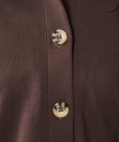 CHIC STYLE（シックスタイル）の「スウェットシャツ＜大きいサイズ有＞シックスタイル（シャツ/ブラウス・レディース・ブラウン/杢グレー/ネイビー・5L/4L/3L/LL/L/M）」の14枚目の写真