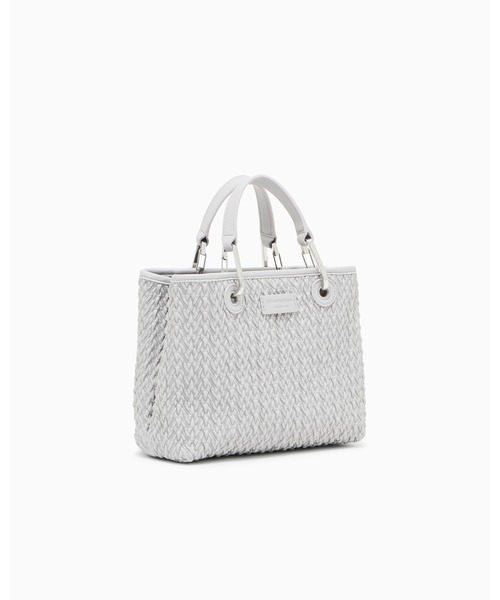 EMPORIO ARMANI（エンポリオアルマーニ）の「【エンポリオ アルマーニ】MyEA ショッパー キルティング仕上げ スモール（トートバッグ・レディース・ブラック/ライトグレー・FREE）」の3枚目の写真