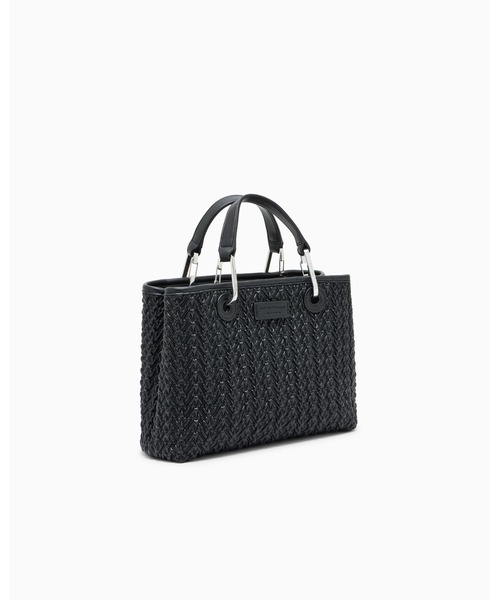 EMPORIO ARMANI（エンポリオアルマーニ）の「【エンポリオ アルマーニ】MyEA ショッパー キルティング仕上げ スモール（トートバッグ・レディース・ブラック/ライトグレー・FREE）」の8枚目の写真
