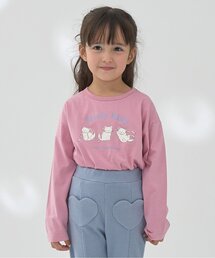 Lycee mine | 【ソフトコットン】選べる4柄8色展開アソートプリントAラインTシャツ(Tシャツ/カットソー)