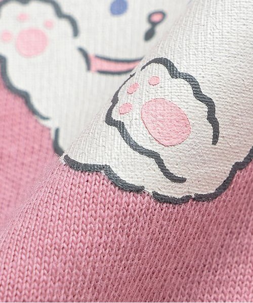 Lycee mine（リセマイン）の「【ソフトコットン】選べる4柄8色展開アソートプリントAラインTシャツ（Tシャツ/カットソー・キッズ・クリーム/オフホワイト/ブルーグレー/ブラック/ライトピンク/ベビーピンク/ラベンダー/ネイビー・100cm/110cm/150cm/140cm/130cm/120cm）」の21枚目の写真