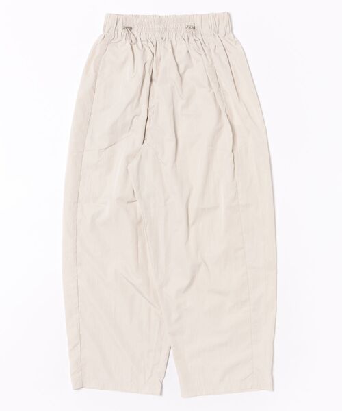 STYLEBLOCK（スタイルブロック）の「タフタウエストドローコードコクーンパンツ（その他パンツ・レディース・ホワイト系その他/ブラック/チャコールグレー・M）」の5枚目の写真
