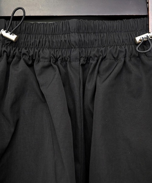 STYLEBLOCK（スタイルブロック）の「タフタウエストドローコードコクーンパンツ（その他パンツ・レディース・ホワイト系その他/ブラック/チャコールグレー・M）」の8枚目の写真