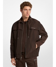 MICHAEL KORS マイケルコース　コート　ウインドブレーカー　ジャケット 公式アウトレット】MKロゴ ジップ ウインドブレーカー - ウェア
