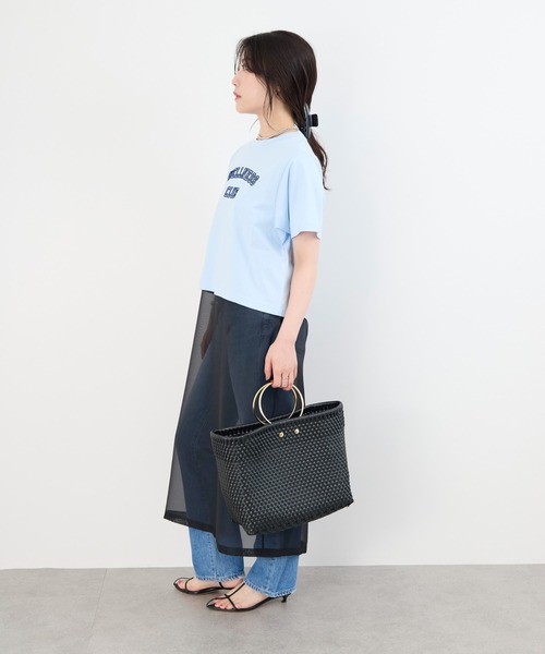 SPORTY&RICH(スポーティアンドリッチ)の「【SPORTY & RICH】"WELLNESS CLUB"ロゴプリントTシャツ(Tシャツ/カットソー・レディース・サックスブルー・S)」の17枚目の写真