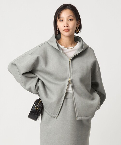 セール】ダンボール ジップ フーディ（パーカー）｜green label