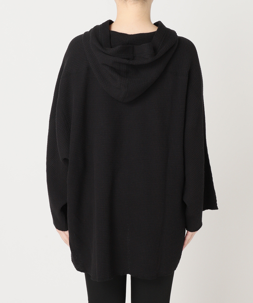ARMY TWILL(アーミーツイル)の「別注【ARMY TWILL/アーミーツイル】WaffleHoodie(Tシャツ/カットソー・レディース・アイボリー/ブラック系その他・FREE)」の16枚目の写真