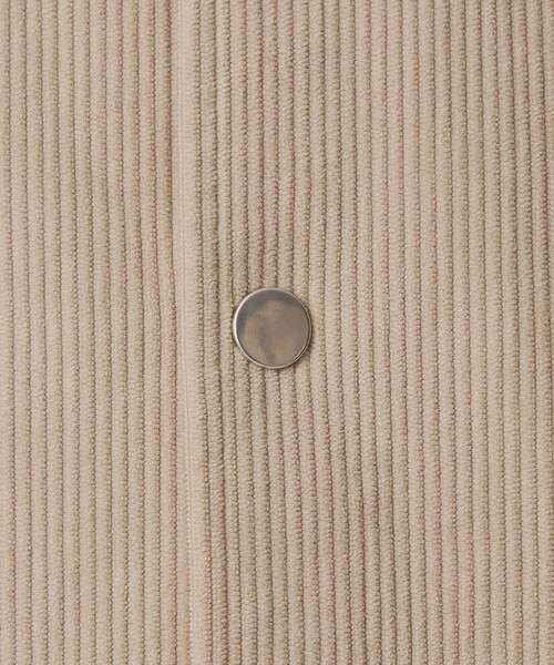 green label relaxing(グリーンレーベルリラクシング)の「コーデュロイ コーチ ジャケット -ストレッチ-(その他アウター・メンズ・ダークブラウン/ブラック/ベージュ・XL/S/M/L)」の9枚目の写真