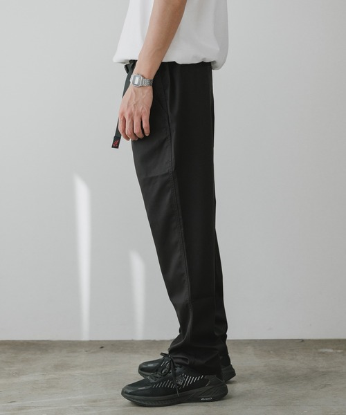 Gramicci（グラミチ）の「Gramicci/グラミチ GABARDINE SLACKS ジップフライ ウェビングベルト スラックス（スラックス・メンズ・ブラック/グレー/チャコール・XL/L/M/S）」の9枚目の写真