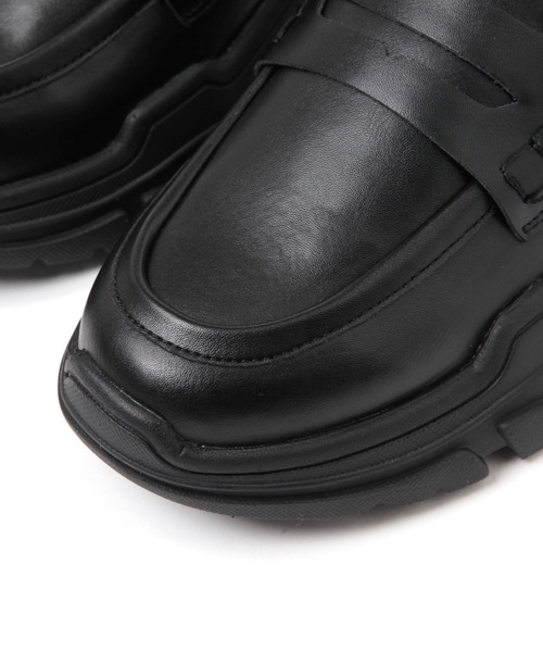 LEPSIM（レプシィム）の「ローファースニーカー　578032（スニーカー・レディース・ブラック・MEDIUM/LARGE）」の9枚目の写真