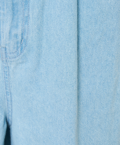 セール】タックウエストデニムパンツ（デニムパンツ）｜collex