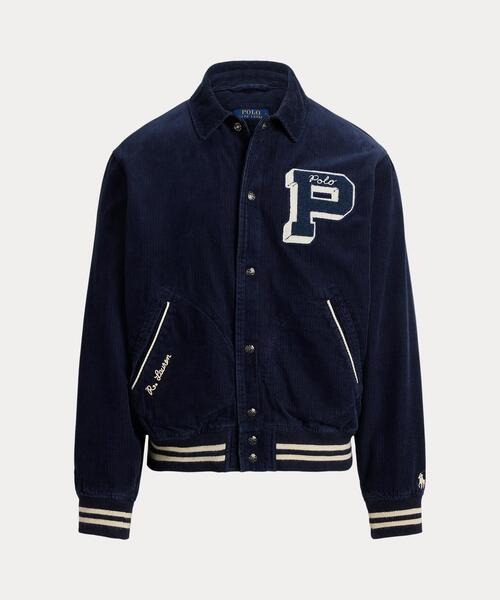 コーデュロイ レター ジャケット（スタジャン）｜POLO RALPH