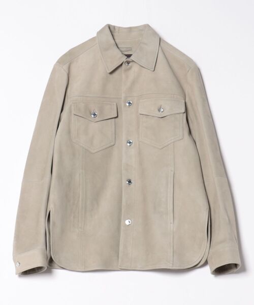 MICHAEL KORS（マイケルコース）の「スエード ショート ジャケット（その他アウター・メンズ・グリーン系・L/M）」の3枚目の写真