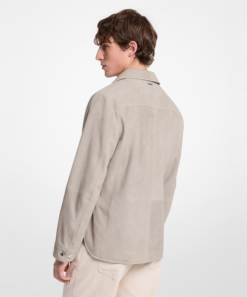 MICHAEL KORS（マイケルコース）の「スエード ショート ジャケット（その他アウター・メンズ・グリーン系・L/M）」の2枚目の写真
