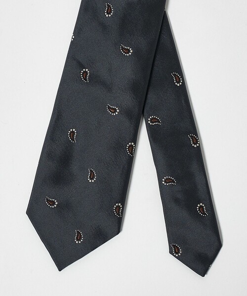 UNITED ARROWS（ユナイテッドアローズ）の「ペイズリー ジャガード ネクタイ 2（ネクタイ・メンズ・ダークブラウン/ネイビー/ダークグレー・FREE）」の7枚目の写真