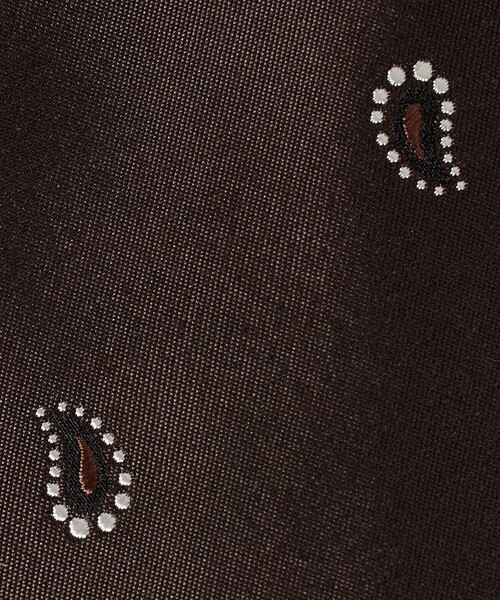 UNITED ARROWS（ユナイテッドアローズ）の「ペイズリー ジャガード ネクタイ 2（ネクタイ・メンズ・ダークブラウン/ネイビー/ダークグレー・FREE）」の10枚目の写真