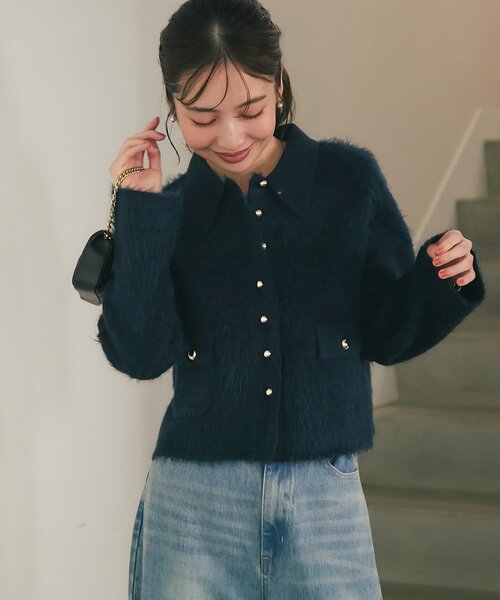 ジャケット　ラブティックボンボン ラブティックボンボン ニットジャケット