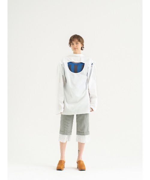 セール】ribbon ribbon shirt（シャツ/ブラウス）｜soduk（スドーク