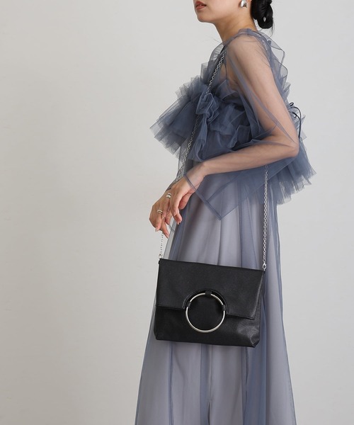 atlo（アトロ）の「ラメ ショルダーバッグ トートバッグ クラッチバッグ バッグ レディース バッグ クラッチ 結婚式 お呼ばれ 同窓会 発表会 ラメバッグ ショルダー パーティーバッグ サブバッグ フォーマル 女子会（ハンドバッグ・レディース・ゴールド/ブラック/シルバー・FREE）」の8枚目の写真