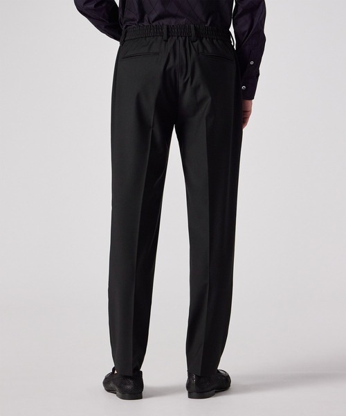 Paul Smith(ポールスミス)の「2WAYストレッチ 1タックテーパードパンツ / 253152 056Z(その他パンツ・メンズ・ブラック・LARGE/MEDIUM/SMALL/XX-LARGE/X-LARGE)」の6枚目の写真