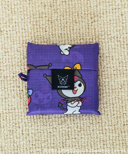 BAGGU（バグー）の「BAGGU/バグゥ STANDARD BAGGU SANRIO サンリオ ナイロン スタンダードバグゥ（エコバッグ/サブバッグ・レディース・オレンジ/ネイビー/ピンク/ブルー・ONE SIZE）」の7枚目の写真